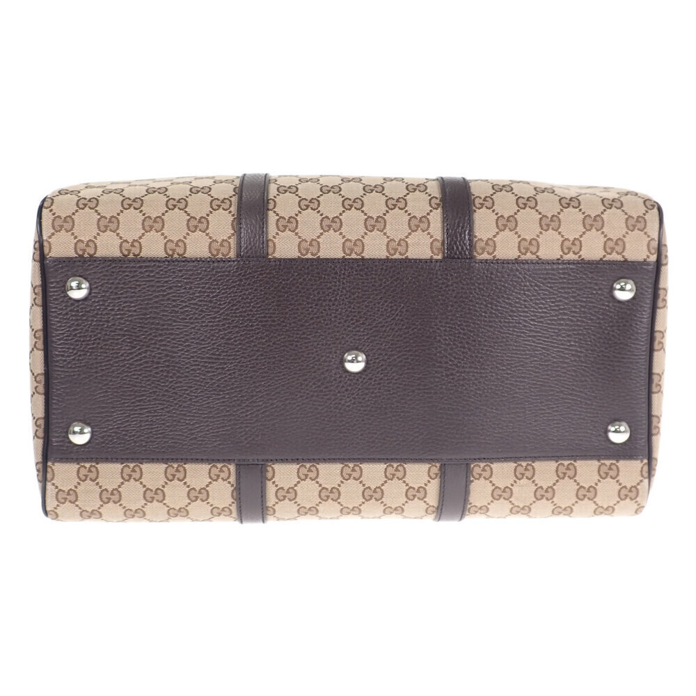 Authentic Gucci GG Canvas Boston Duffle Bag - Picture 5 of 11